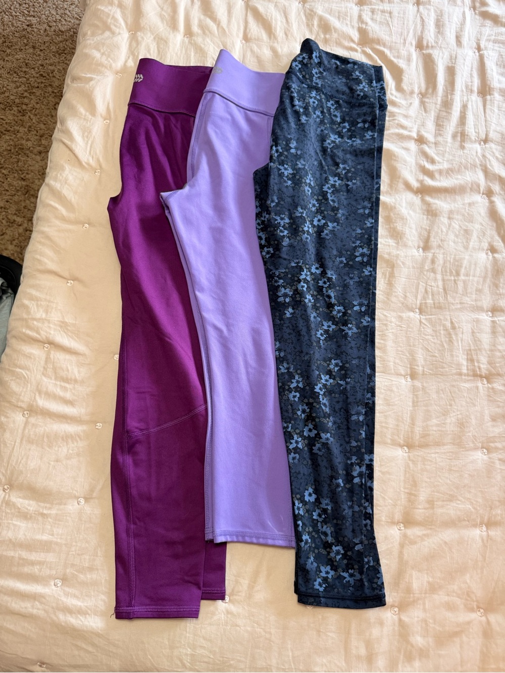 ⭐️All In Motion Girls' Leggings 3-Pack💜